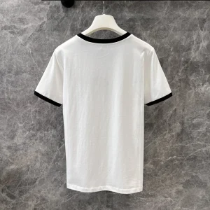2025 Women's Summer New Fashionable and Elegant Casual Round Neck Short sleeved T-shirt LY17