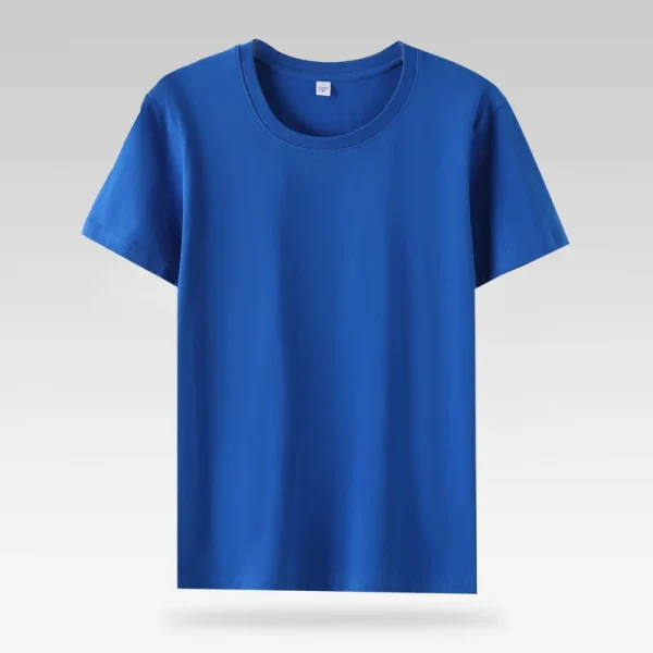Women 100% Cotton T Shirts.Casual Female Regular Fit Soft Tees Short Sleeve Summer Tops.Yellow Pink Green White - Image 2